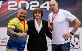 Marek Wietecki podium