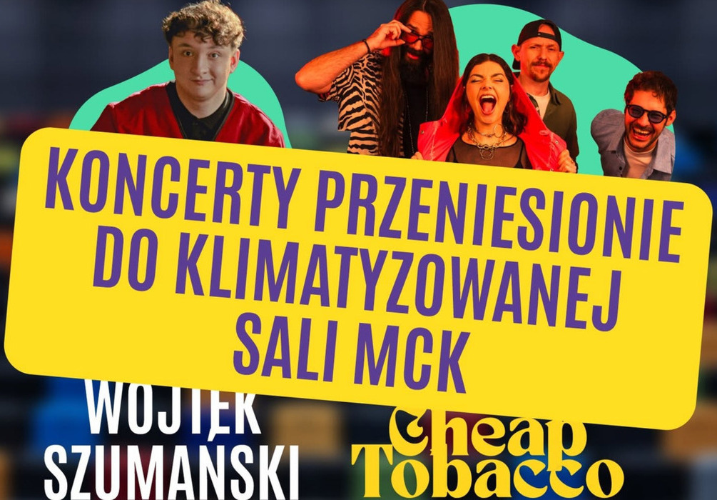Zdjęcie do Uwaga. Zmiana miejsca koncert&oacute;w Dobry Wiecz&oacute;r Gorz&oacute;w