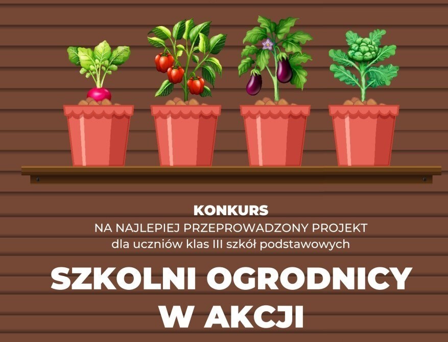 Zdjęcie do "Szkolni ogrodnicy w akcji"