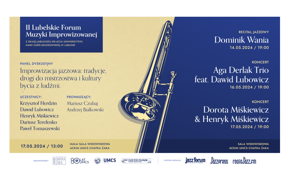 Zdjęcie do Wsp&oacute;łpraca Jazz Clubu Pod Filarami z Lublinem