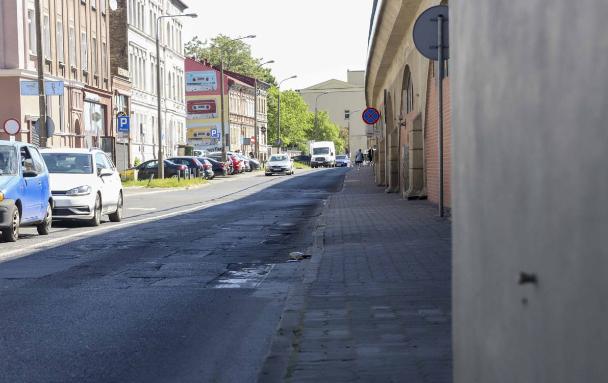 Zdjęcie do Przed przebudową Spichrzowej