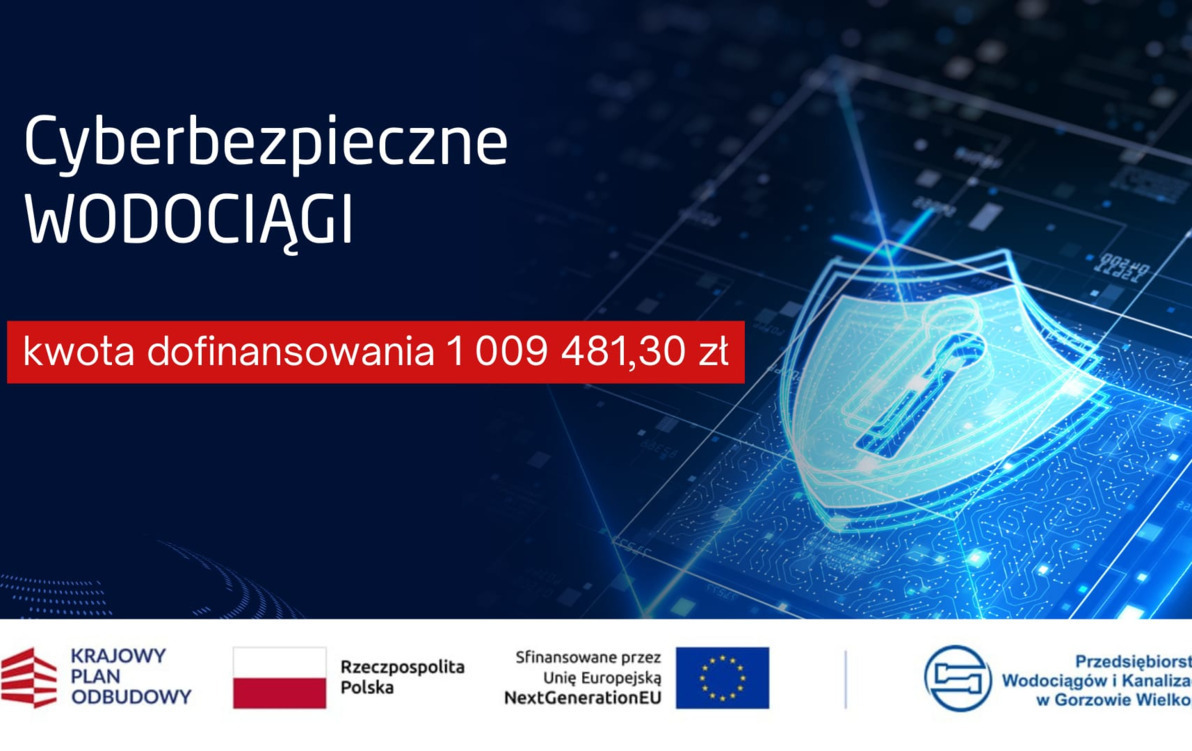 Zdjęcie do Gorzowskie wodociągi z milionowym grantem na cyberbezpieczeństwo