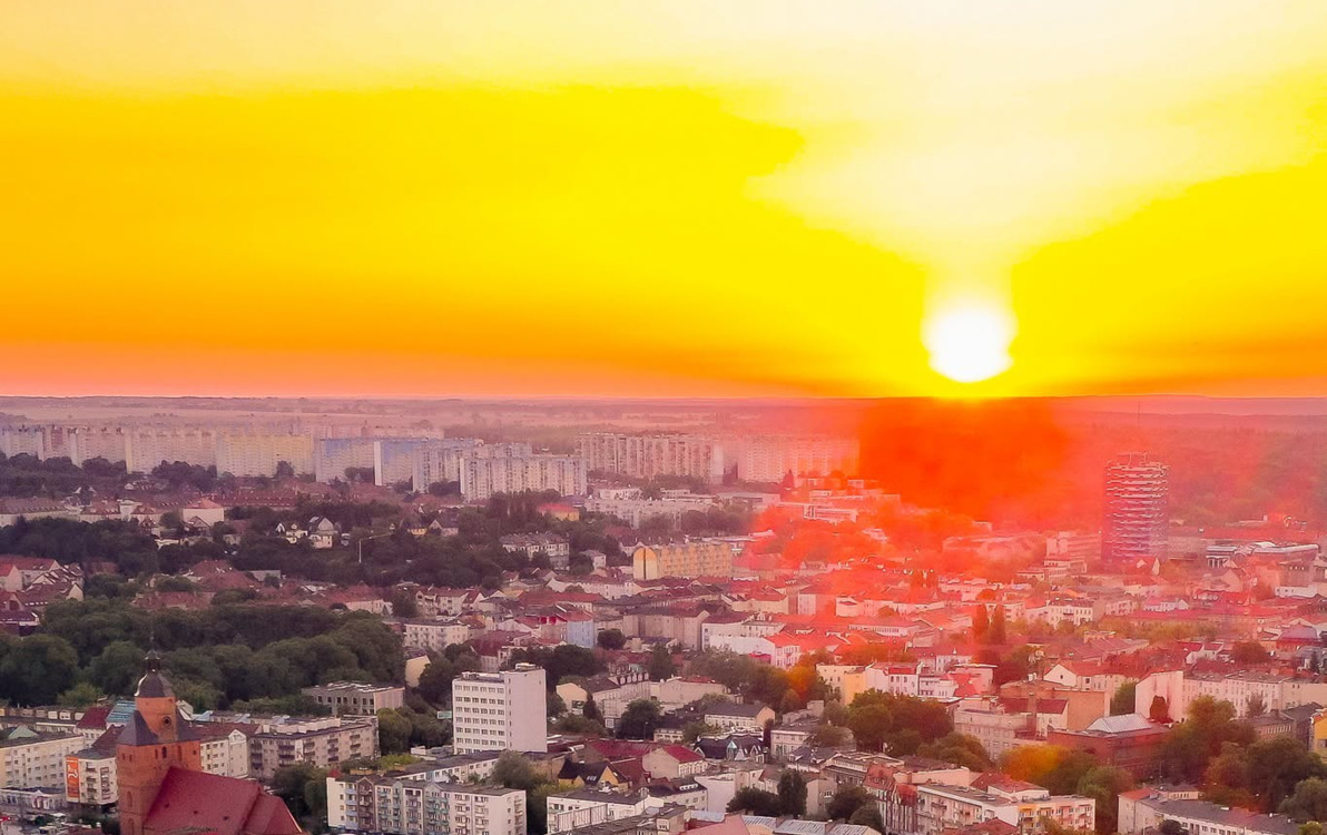 Zdjęcie do Upały nad Gorzowem. Miasto apeluje o ostrożność i wzajemną troskę