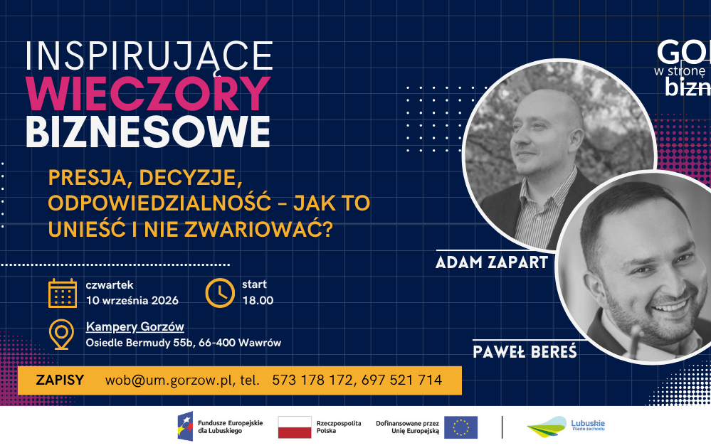 Zdjęcie do Wracamy z Inspirującymi Wieczorami Biznesowymi! 