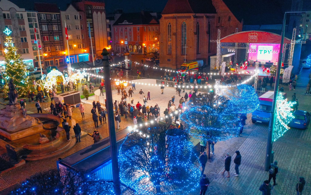 Zdjęcie do Świąteczne iluminacje rozświetlą Gorz&oacute;w