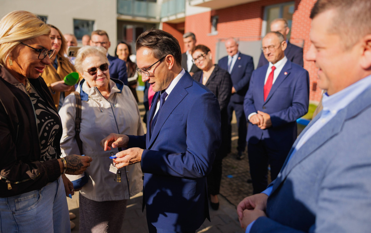 Zdjęcie do 97 nowych mieszkań GTBS. Oficjalne otwarcie z udziałem wiceministra