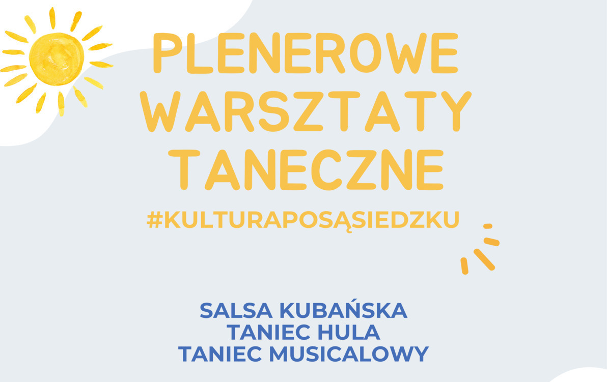 Zdjęcie do Plenerowe warsztaty taneczne