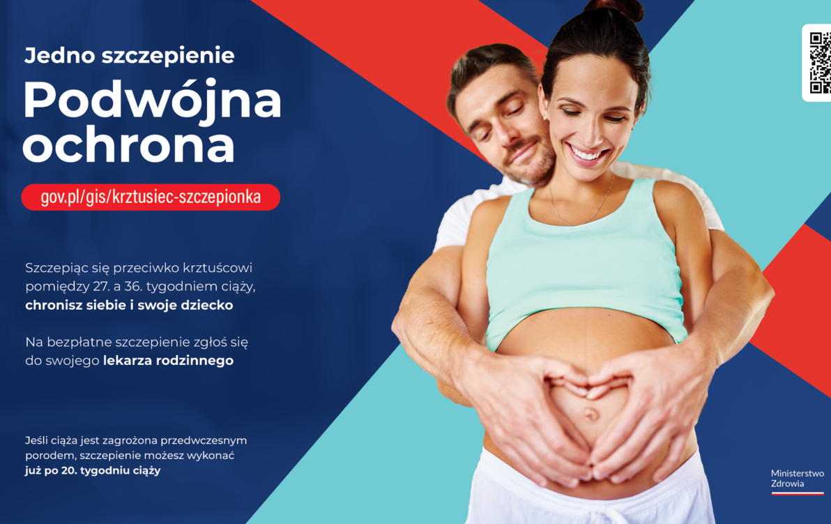 Zdjęcie do  Bezpłatne szczepienia przeciwko krztuścowi w ciąży