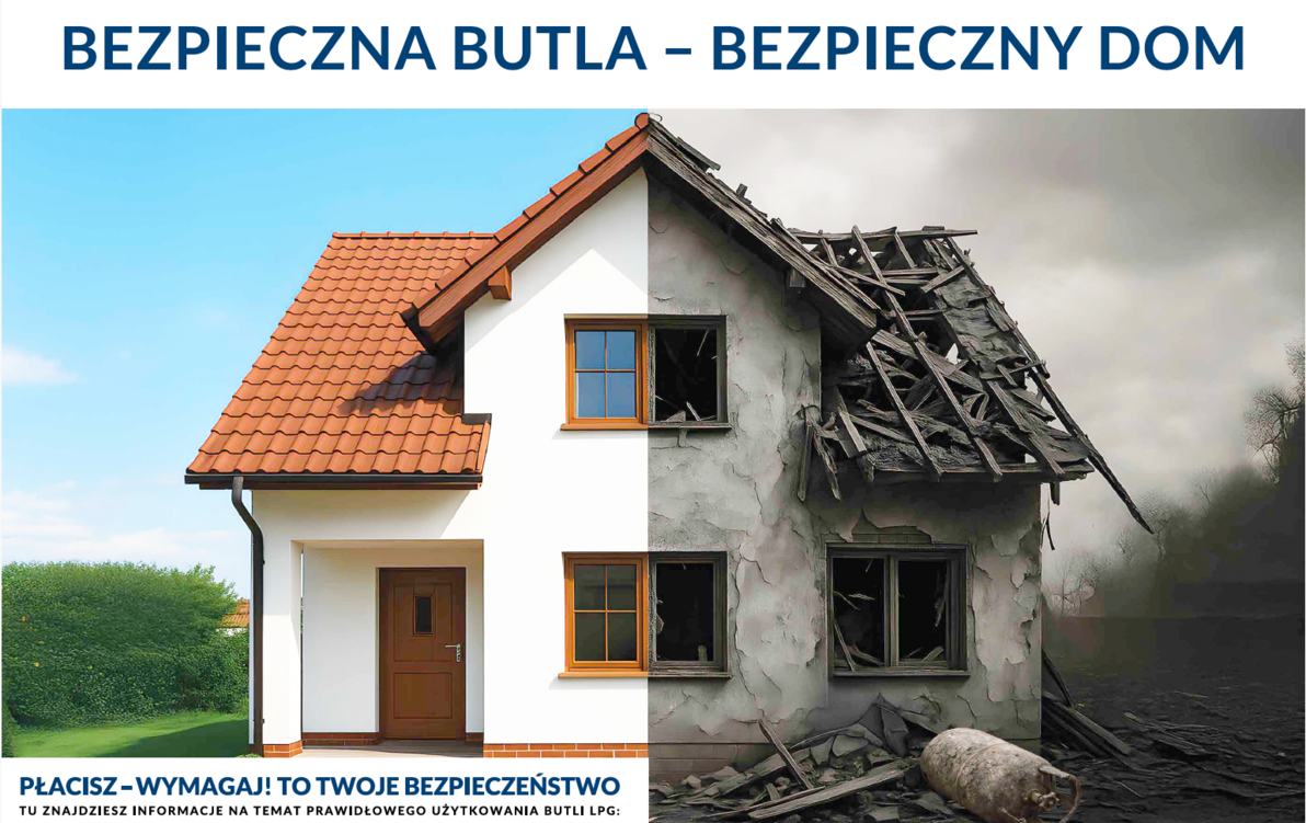 Zdjęcie do Bezpieczna butla = bezpieczny dom