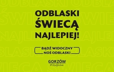 Zdjęcie do Odblaski świecą najlepiej