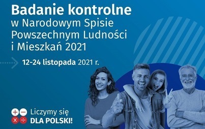 Zdjęcie do Badanie kontrolne Spisu Ludności