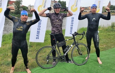 Zdjęcie do Pierwszy triathlon w Gorzowie