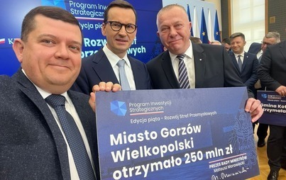 Zdjęcie do Gorz&oacute;w otrzymał ogromne dofinansowanie 
