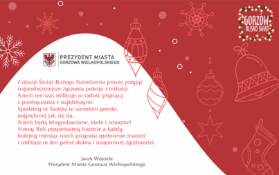 Zdjęcie do Życzenia od prezydenta miasta