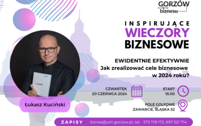 Zdjęcie do Powracają wieczory biznesowe