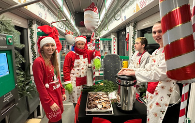 Zdjęcie do Mikołajkowy tramwaj