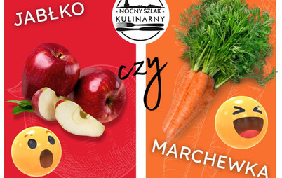 Zdjęcie do Marchewka czy jabłko?