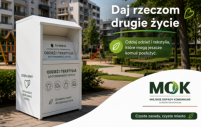 Zdjęcie do   Daj ubraniom drugie życie. Gorz&oacute;w uruchamia miejską sieć kontener&oacute;w na odzież do ponownego wykorzystania