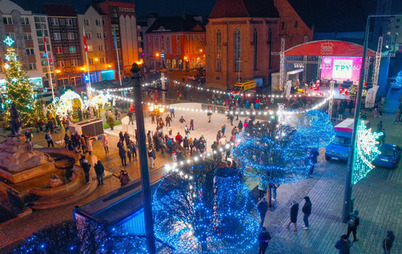 Zdjęcie do Świąteczne iluminacje rozświetlą Gorz&oacute;w