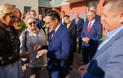 Zdjęcie do 97 nowych mieszkań GTBS. Oficjalne otwarcie z udziałem wiceministra
