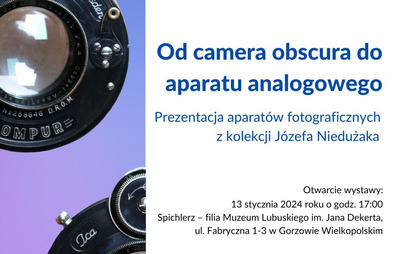 Zdjęcie do Wystawa aparat&oacute;w fotograficznych 