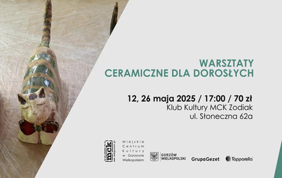 Zdjęcie do Warsztaty ceramiczne dla dorosłych