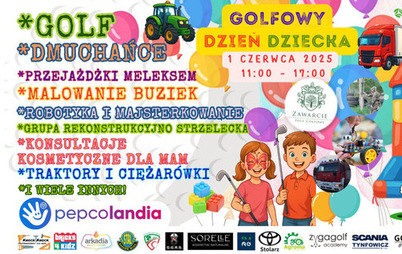 Zdjęcie do Dzień Dziecka na Polu Golfowym Zawarcie