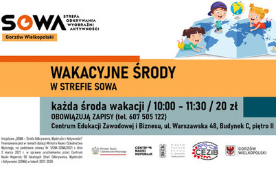Zdjęcie do Wakacyjne środy w Strefie SOWA