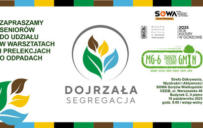 Zdjęcie do Dojrzała Segregacja - warsztaty dla senior&oacute;w