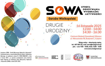Zdjęcie do Drugie Urodziny SOWA Gorz&oacute;w Wielkopolski