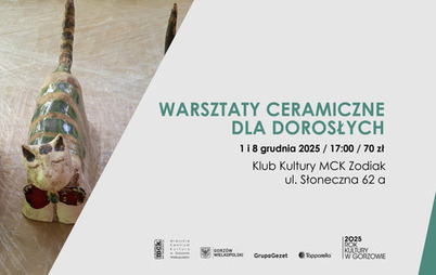 Zdjęcie do Warsztaty ceramiczne dla dorosłych
