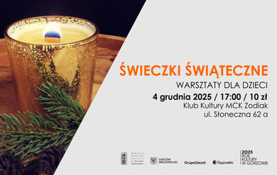Zdjęcie do Świeczki świąteczne - warsztaty dla dzieci