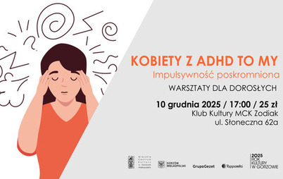 Zdjęcie do Kobiety z ADHD to my - &bdquo;Wzmacniająca moc&rdquo;