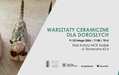 Zdjęcie do Warsztaty ceramiczne dla dorosłych