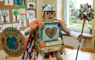 Zdjęcie do Konkurs dla uczni&oacute;w klas I-III szk&oacute;ł podstawowych na wykonanie rzeźby z papieru