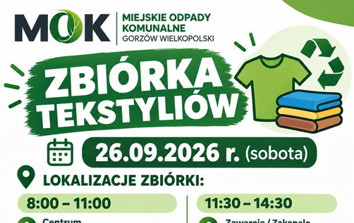 Zdjęcie do Kolejna mobilna zbi&oacute;rka tekstyli&oacute;w