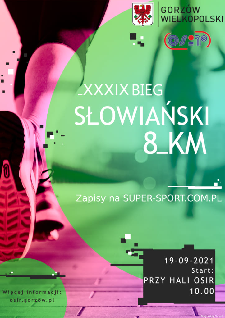 plakat Bieg Słowiański