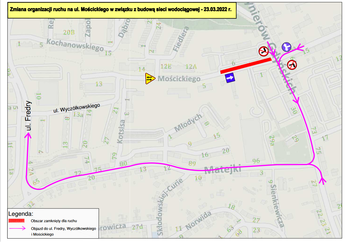 Mościckiego zmiany