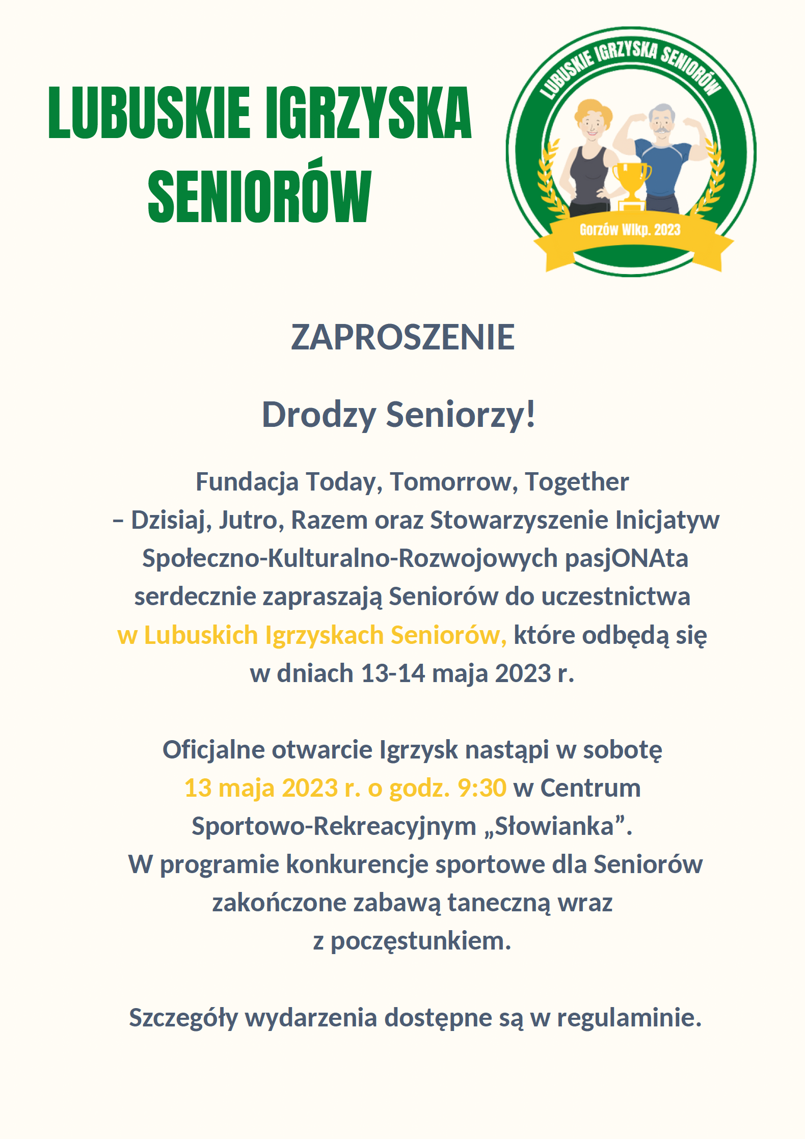 lubuskie igrzyska seniorów