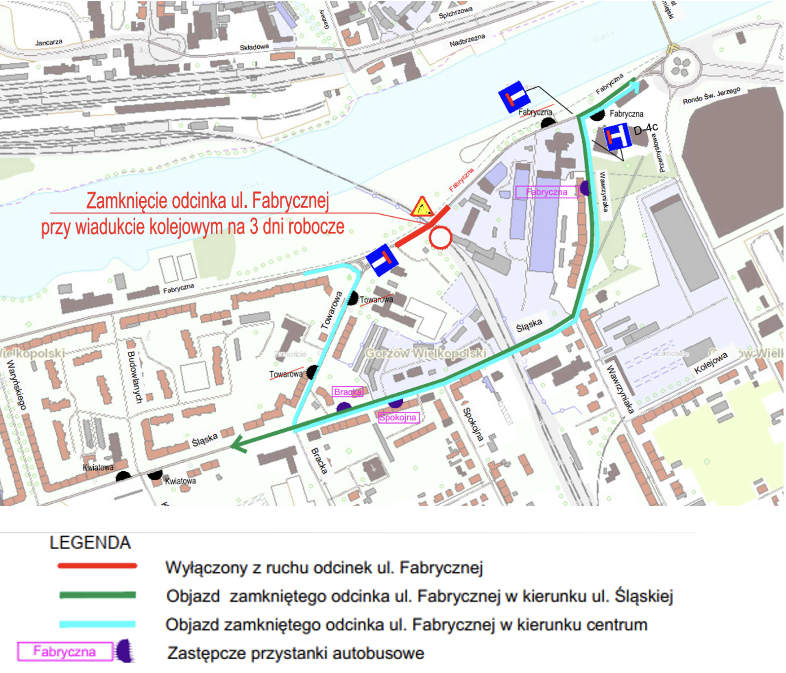 objazdy wiadukt kolejowy